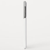 Monogram zwart-wit Floral-alfabet Case-Mate iPhone Case (Achterkant/links)