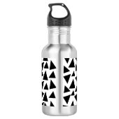 Monogram Zwarte Driehoek Waterfles (Achterkant)
