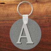 Monogrambrief A Sleutelhanger (Voorkant)