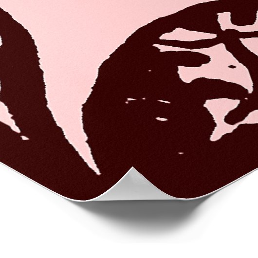 Monogrambrief B Poster (Hoek)