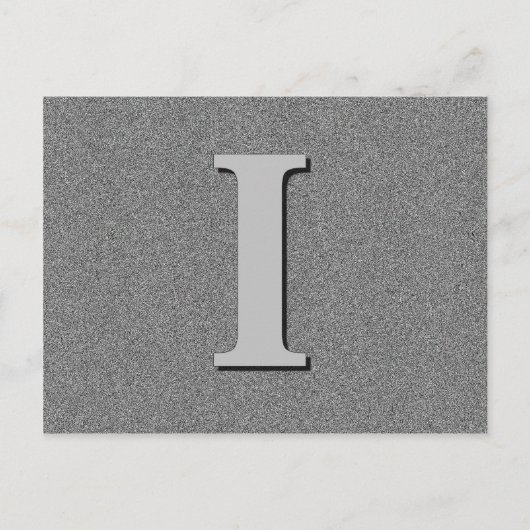 Monogrambrief I Briefkaart (Voorkant)