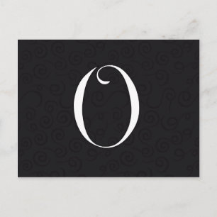 Monogrambrief O Briefkaart