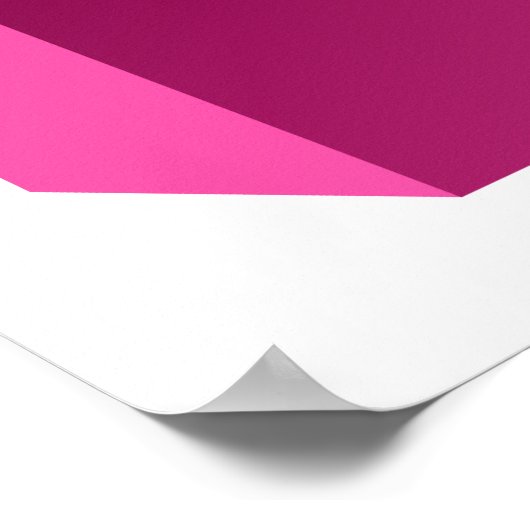 Monogrambrief P Poster (Hoek)