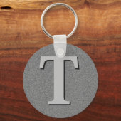 Monogrambrief T Sleutelhanger (Voorkant)