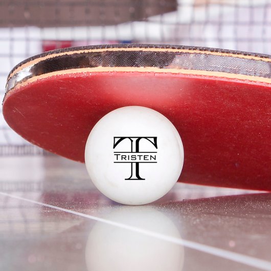 Monogramcadeau Pingpongballen