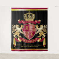 Monogramcoat van het wapenarsenaal Rode goudmakree