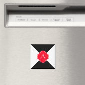 Monogramdecoratie Magneet (Insitu (Vaatwasser))