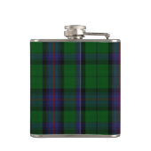 Monogramed Clan Armstrong Tartan Pset Flask Heupfles (Achterkant)