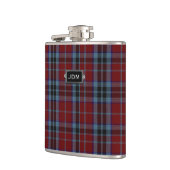 Monogramed Clan MacTavish Tartan Spelfles Heupfles (Links)