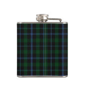 Monogramed Clan Murray Tartan Pset Flask Heupfles (Achterkant)