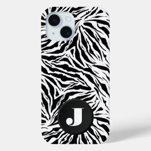 Monogramed Zebra Print
