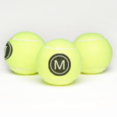 Monogramm personalisiert tennisballen (Multi)