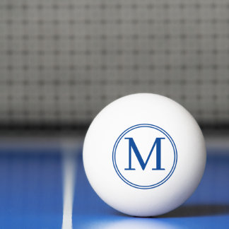 Monogramm Pingpongballen
