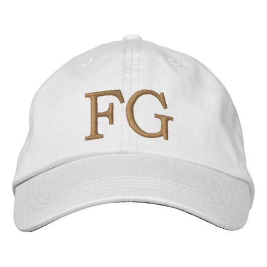 MONOGRAMMA-PETTEN GEBORDUURDE PET (Voorkant)