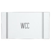 Monogrammatische Kussenslopen (Voorkant-Links)