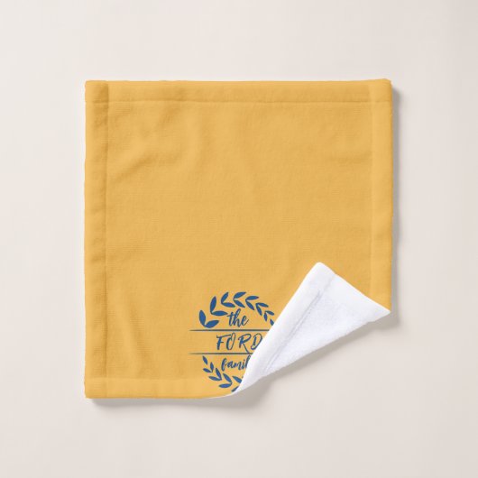 Monogramme (Gant de toilette)