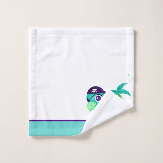 Monogramme (Gant de toilette)