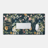 Monogramme, 1600s Motif frontalier floral (Clavier et souris)