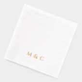 Monogramme 50e Mariage Anniversaire de la fête d'o (Gauche)