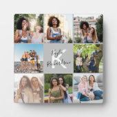 Monogramme 8 Grille photo Collage Plaque d'études  (Devant)