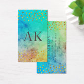 Monogramme à deux lettres Vintage avec lunettes d' (Bureau)