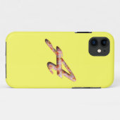 Monogramme A en Motif Rose pour Iphone 5 Coque (Dos (Horizontal))