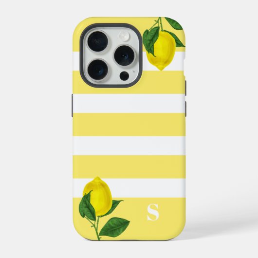 Monogramme à gouttes de citron (Verso)