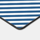 Monogramme à rayures bleues classiques (Coin)