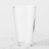 Monogramme A - Verre de 16 oz (Droite)
