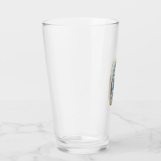Monogramme A - Verre de 16 oz (Droite)