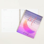 Monogramme Abstrait Ombre Moon Glamourous Stylish (Devant avec enveloppe)