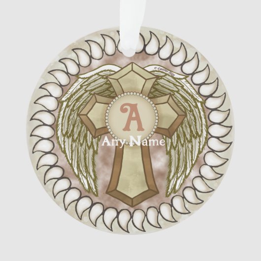 Monogramme Ailes Croisées (devant)
