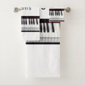 Monogramme ajouter initiale lettre nom texte piano (En situation)