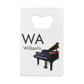 Monogramme ajouter initiale lettre nom texte piano (Dos)