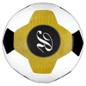 Monogramme Alligator jaune Texture Imprimer (Tourné)