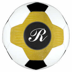 Monogramme Alligator jaune Texture Imprimer
