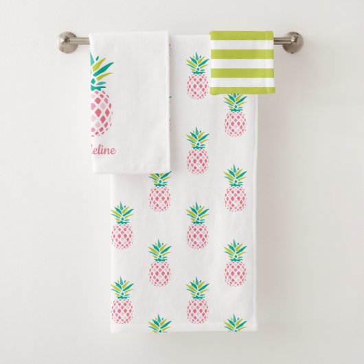 Monogramme ananas (En situation)