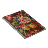 Monogramme anglais de style de vieux livre de (Côté Droit)