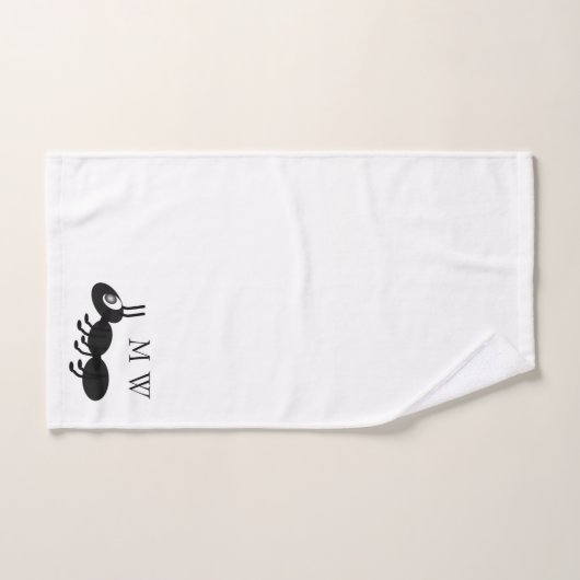 Monogramme Ant Design (Serviette à main)