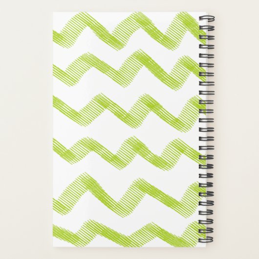 Monogramme Apple Enseignant hebdomadaire Planifica (Dos)