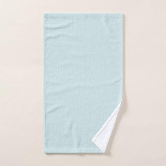 Monogramme Aqua Blue (Serviette à main)