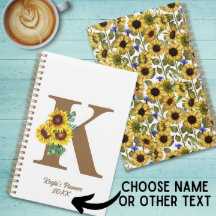 Monogramme Aquarelle Tournée personnalisée