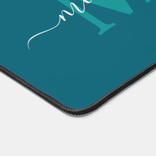 Monogramme arc-en-ciel Nom personnalisé Retro Suns (Coin)