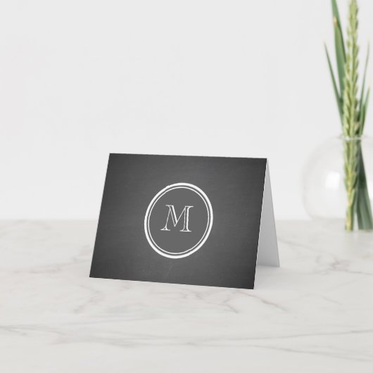 Monogramme Arrière - plan de tableau de bord rusti (Devant)