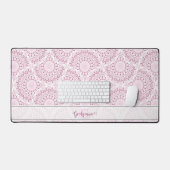 Monogramme Art Déco Confetti Lace Mandala (Clavier et souris)