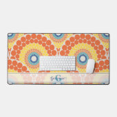 Monogramme Art Déco Egée Été Radiant Mandala (Clavier et souris)