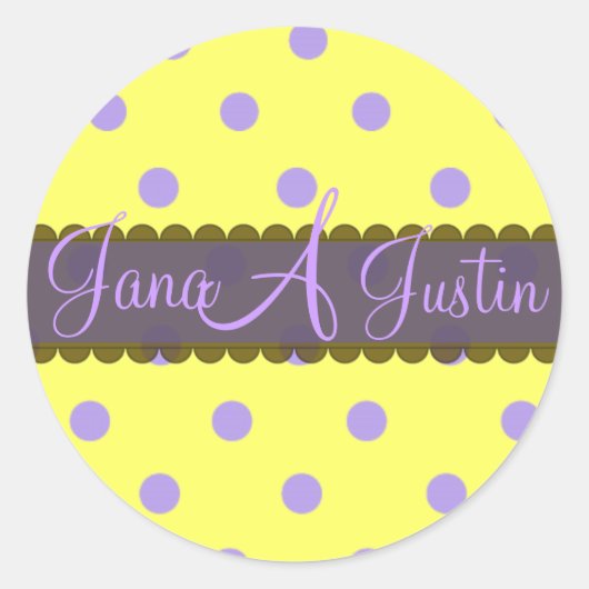 Monogramme autocollants boîte de chocolat (Devant)