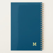 Monogramme avec nom Football Thème (Dos)