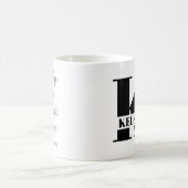 Monogramme avec versets bibliques Café Mug (Centre)