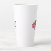 Monogramme Azalea Latte Mug (Devant)